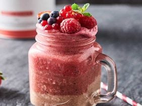 Beeren Schoko Shake
